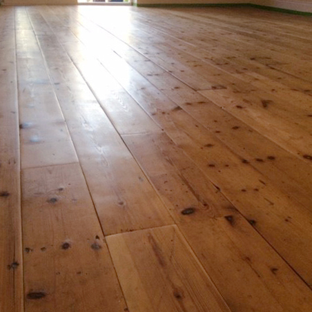 reclaimed Victorian and Edwardian Pine floorboards