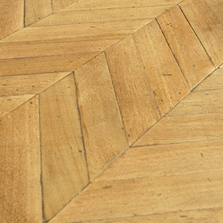 one-off reclaimed floor defined by the wood selection, texture and condition of the original reclaimed board or block