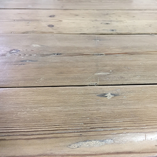 some reclaimed boards can be Planed All Round (PAR) to reveal fresh timber whilst retaining nail holes, shakes etc