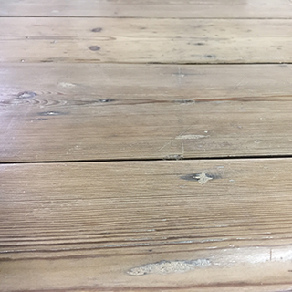 some reclaimed boards can be Planed All Round (PAR) to reveal fresh timber whilst retaining nail holes, shakes etc