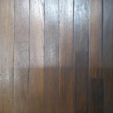 Reclaimed hardwood tongue and groove strip flooring allows you to create a unique floor from rare or exotic species