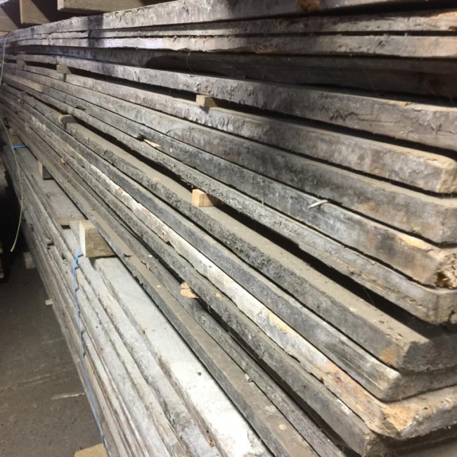 We have a huge stockholding of reclaimed floorboards for use in Listed Buildings and Conservation Projects