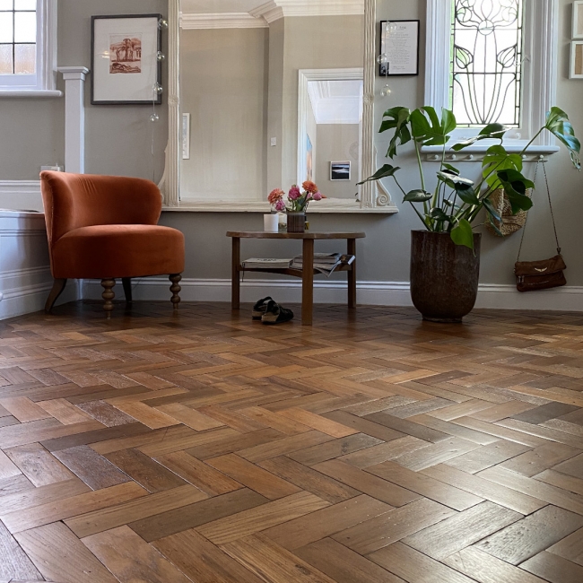 Square Wood Flooring - Unique Designs