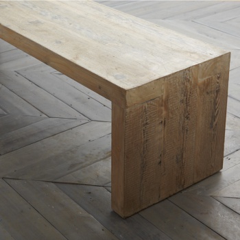 We make good use of our reclaimed timber stocks and our joinery expertise to make bespoke items of furniture for homes, offices, bars and restaurants