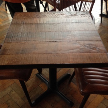 We make good use of our reclaimed timber stocks and our joinery expertise to make bespoke items of furniture for homes, offices, bars and restaurants