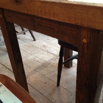 We make good use of our reclaimed timber stocks and our joinery expertise to make bespoke items of furniture for homes, offices, bars and restaurants