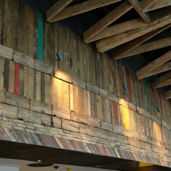 wide range of cladding panels crafted from reclaimed timbers for domestic or commercial interiors. We help yo make your design ideas a reality with a range of engineering solutions to reduce weight and hide wall fixings